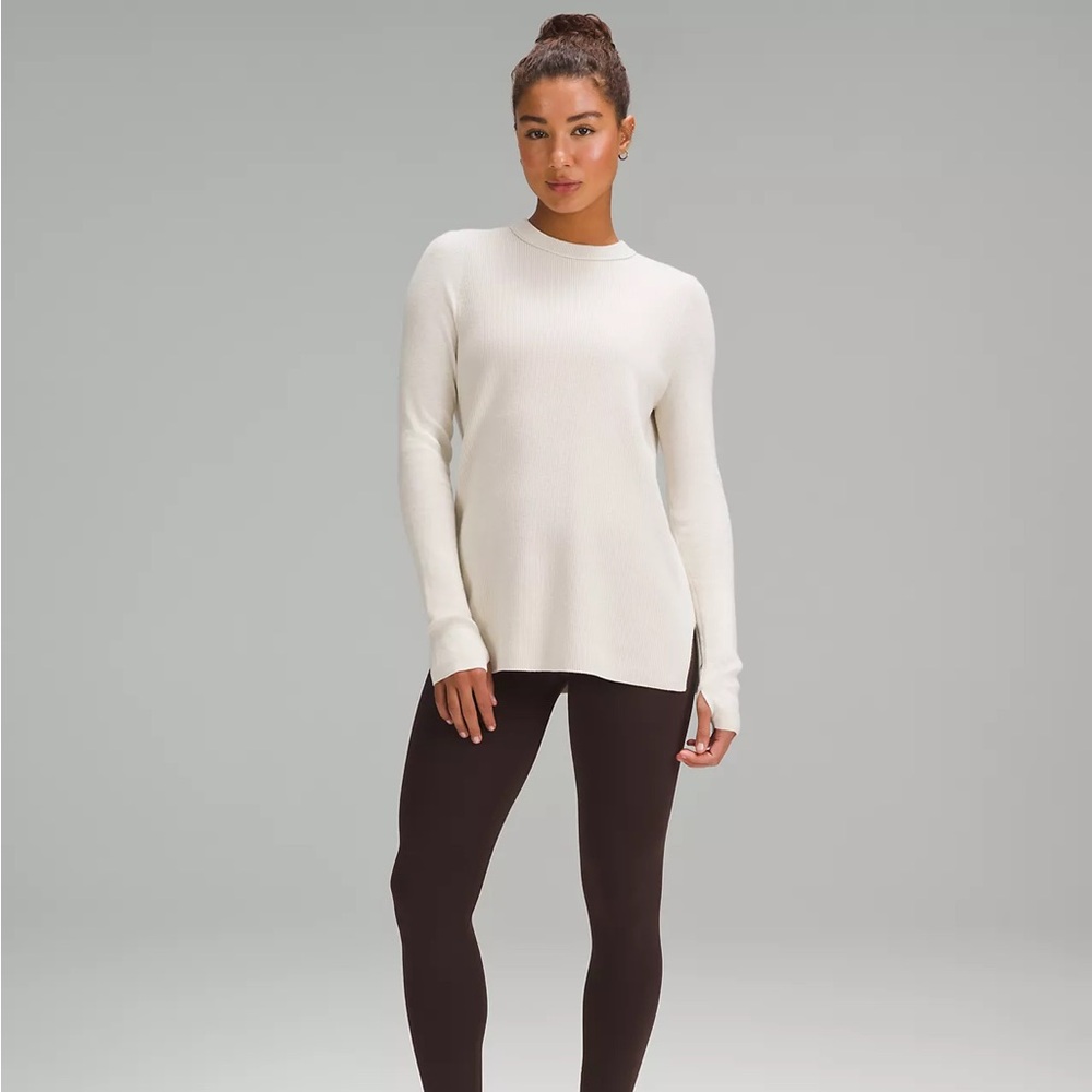 Lululemon cashemere sweater women size 6 super soft